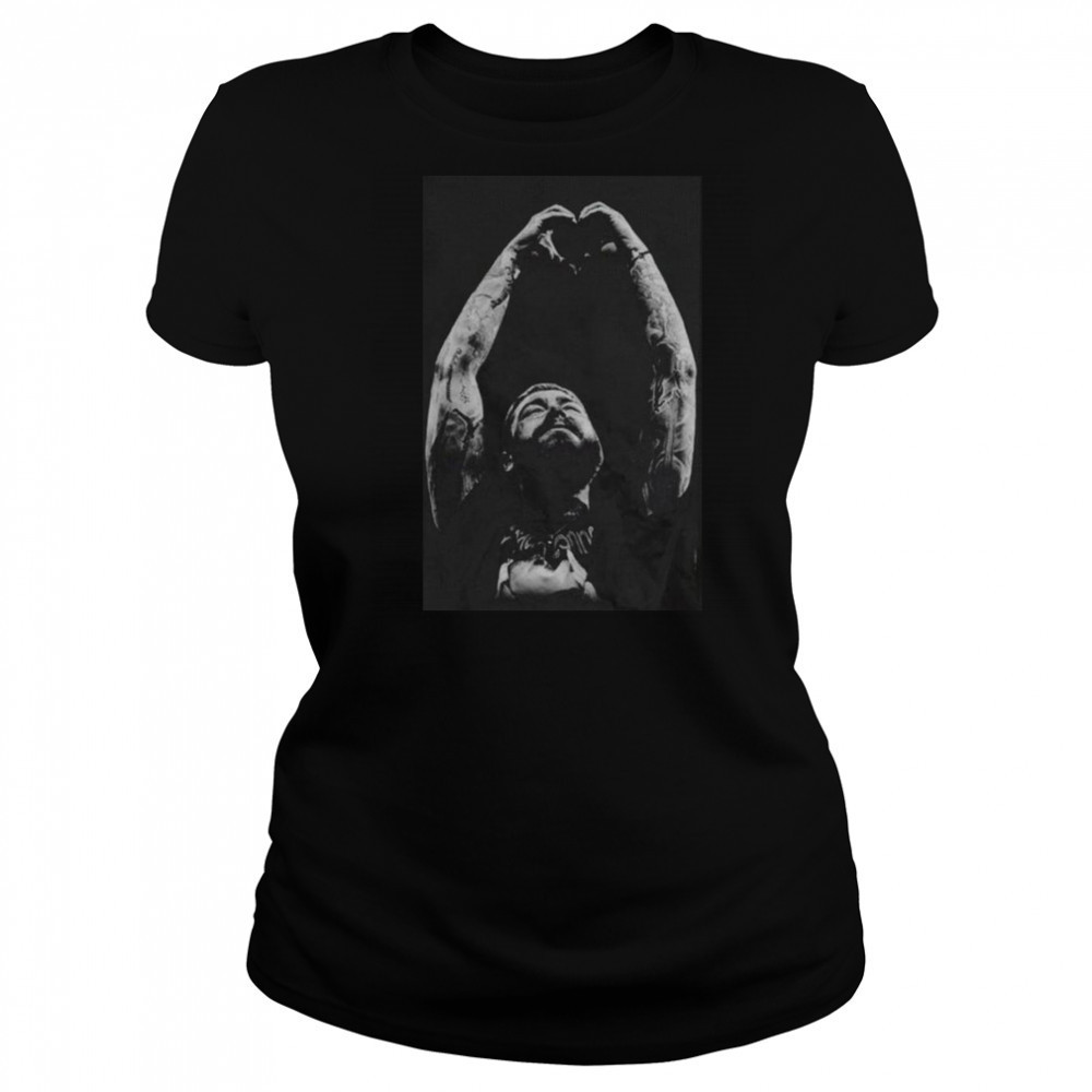Post Malone Vintage Posty Tour 2025 Retro Bootleg Y2K Concert Fan Shirt Women's T-shirt