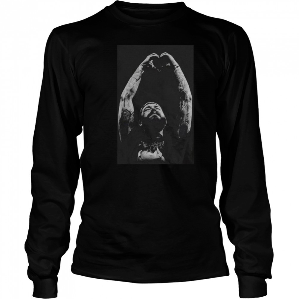 Post Malone Vintage Posty Tour 2025 Retro Bootleg Y2K Concert Fan Shirt Long Sleeved