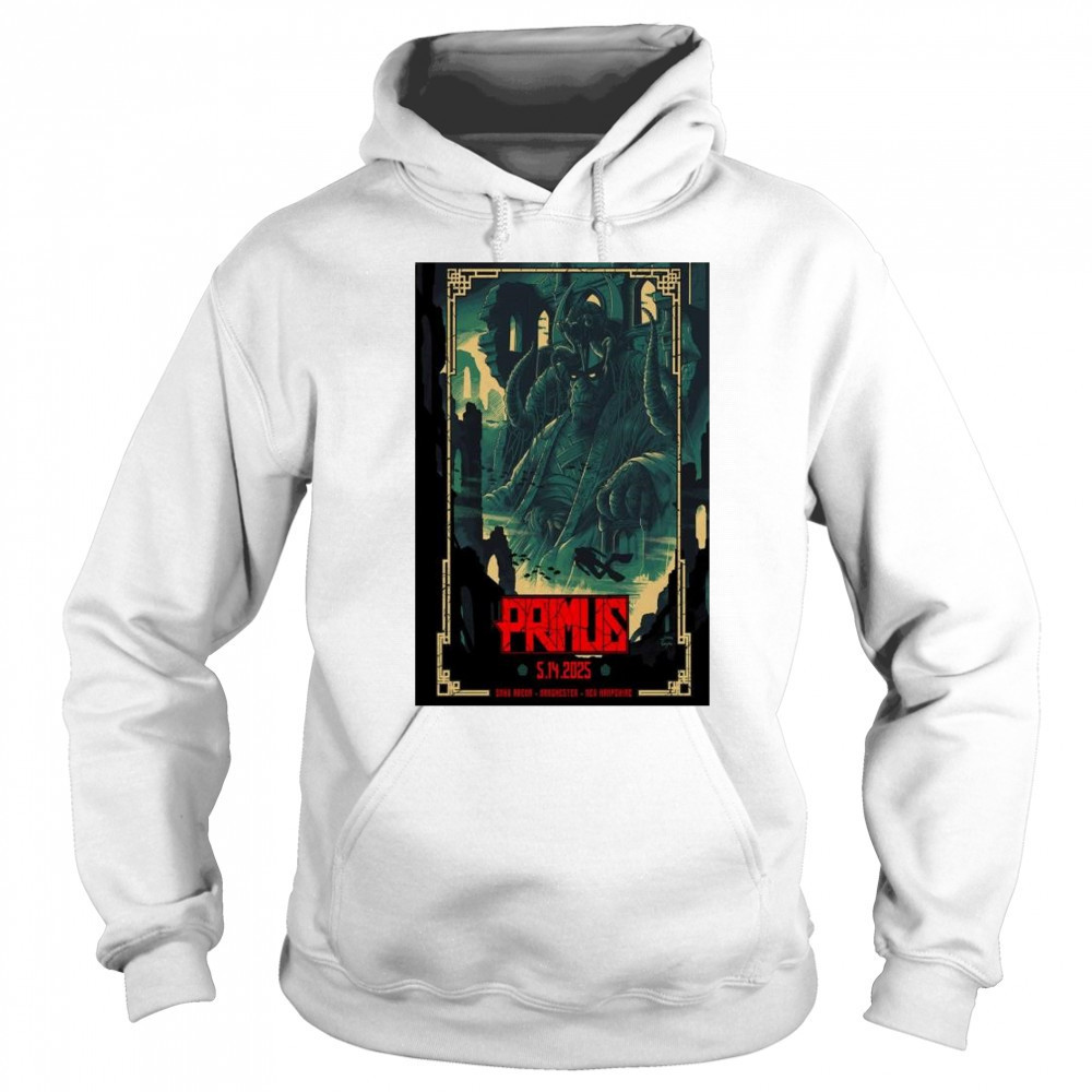 Primus SNHU Arena Manchester NH May 14 2025 Show t-shirt Sweatshirt