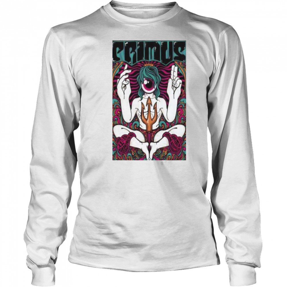 Primus Veterans United Home Loans Amphitheater Virginia Beach VA May 11 2025 Show Poster shirt Long Sleeved