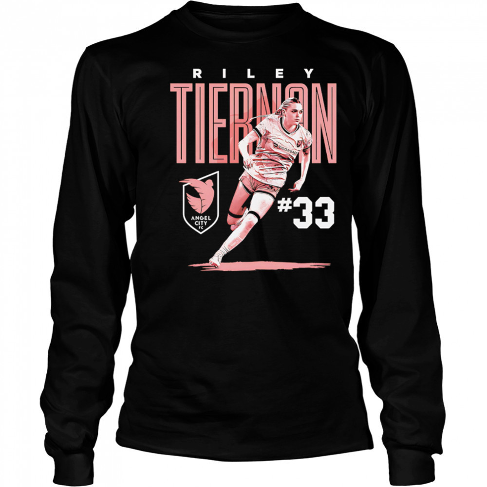 Riley Tiernan Angel City FC Bitmap shirt Long Sleeved