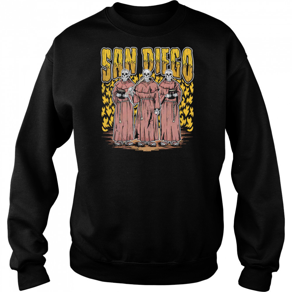 San Diego Baseball Dt Essential Skeleton shirt Hoodie