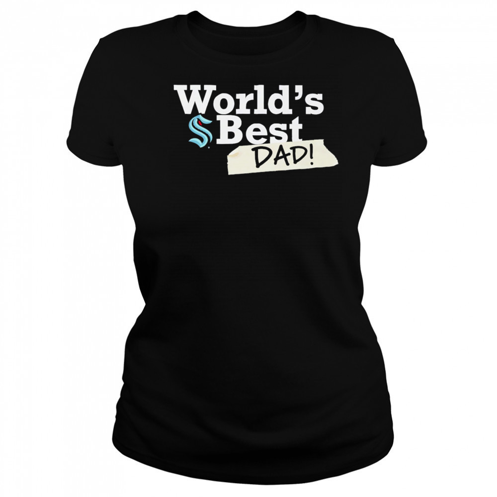 Seattle Kraken World’s Best Dad shirt Women's T-shirt