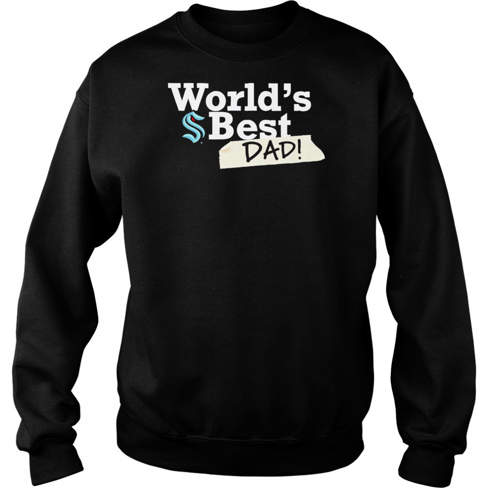 Seattle Kraken World’s Best Dad shirt Hoodie