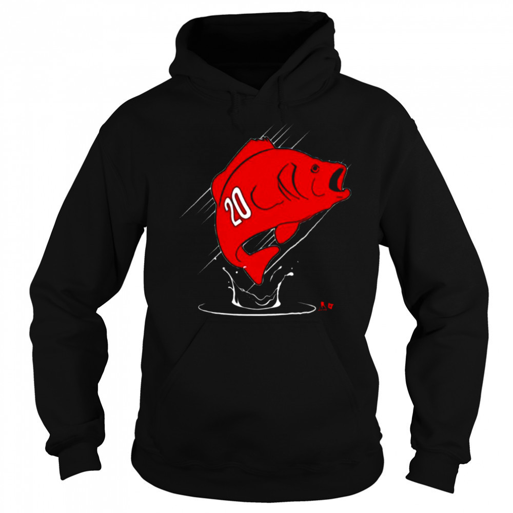 Sebastian Aho Carolina Hurricanes Hockey Fish 20 Shirt Sweatshirt