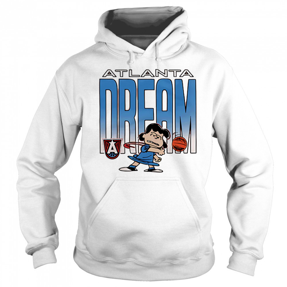 Snoopy Peanuts Lucy x Atlanta Dream basketball shirt Sweatshirt