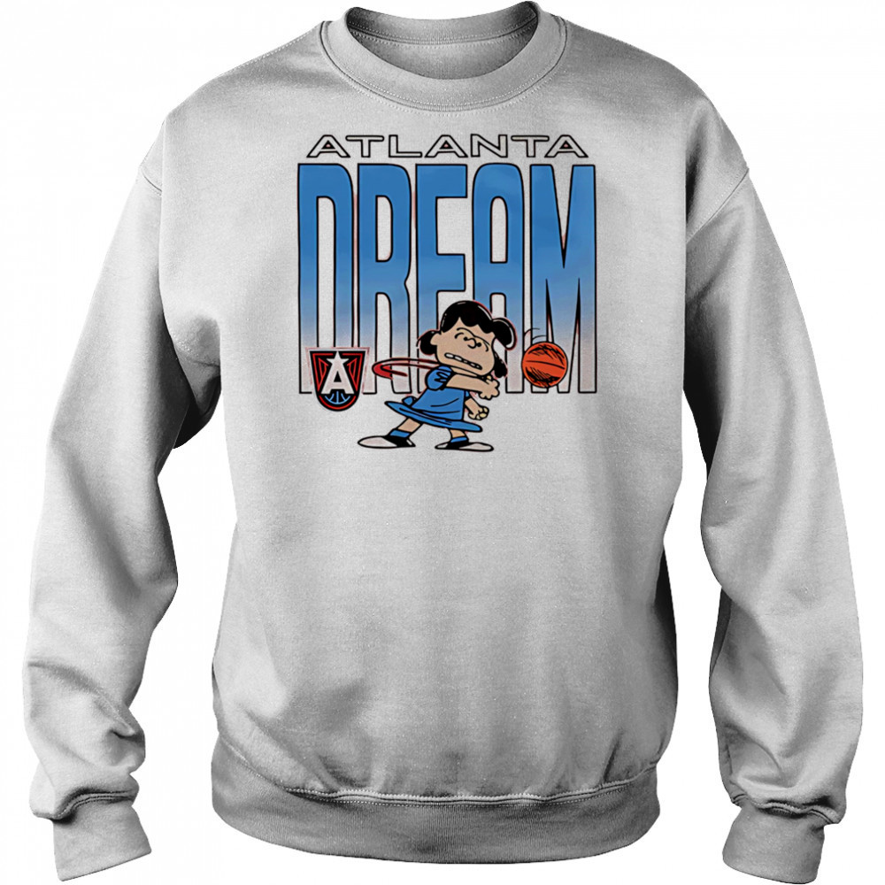Snoopy Peanuts Lucy x Atlanta Dream basketball shirt Hoodie