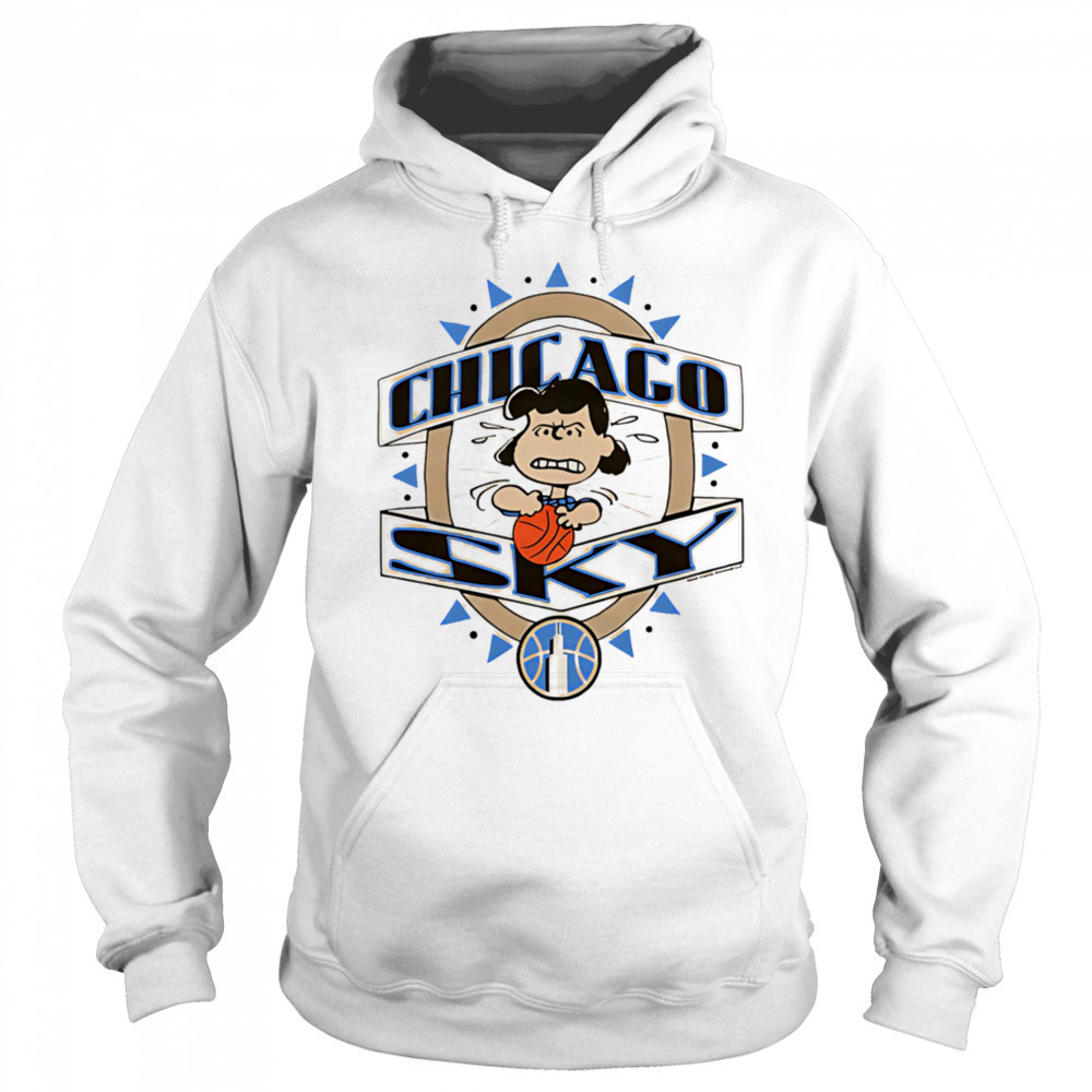 Snoopy Peanuts Lucy x Chicago Sky basketball shirt Sweatshirt