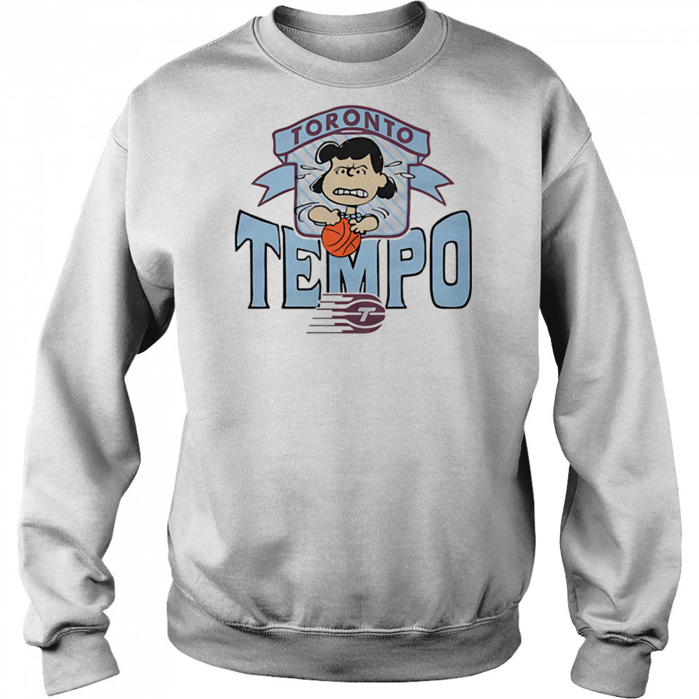 Snoopy Peanuts Lucy x Toronto Tempo basketball shirt Hoodie