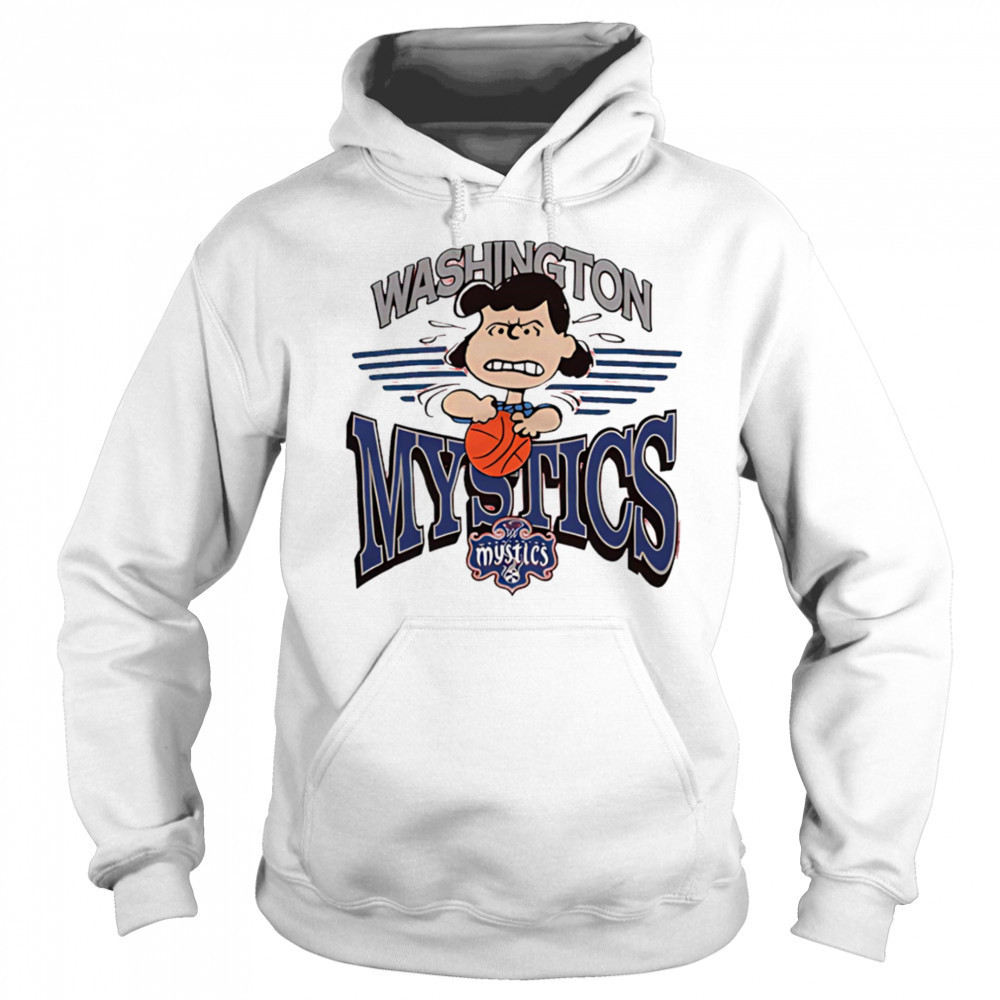 Snoopy Peanuts Lucy x Washington Mystics basketball shirt Sweatshirt