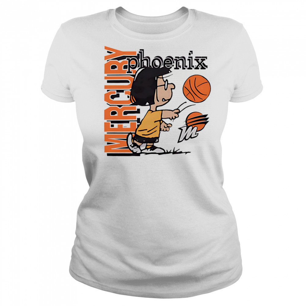 Snoopy Peanuts Marcie x Phoenix Mercury basketball shirt Women's T-shirt