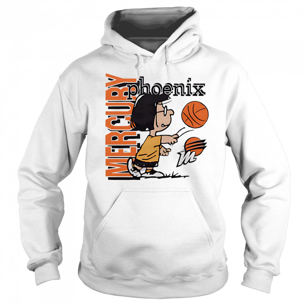 Snoopy Peanuts Marcie x Phoenix Mercury basketball shirt Sweatshirt