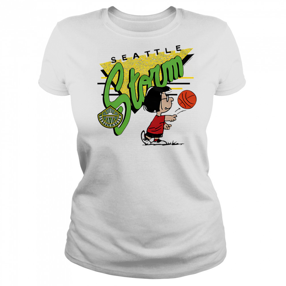 Snoopy Peanuts Marcie x Seattle Storm basketball shirt Women's T-shirt
