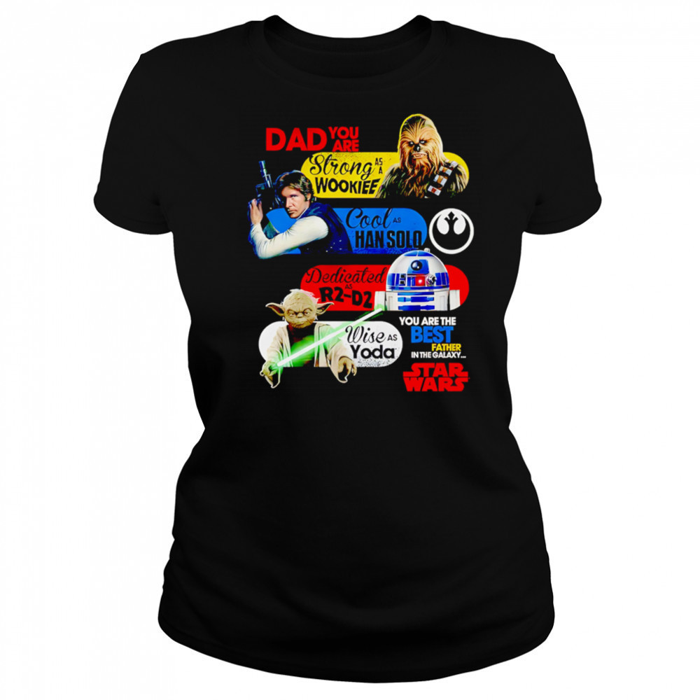 Star Wars Fathers Day T Shirt Darth Vader Dad Gift shirt Women's T-shirt