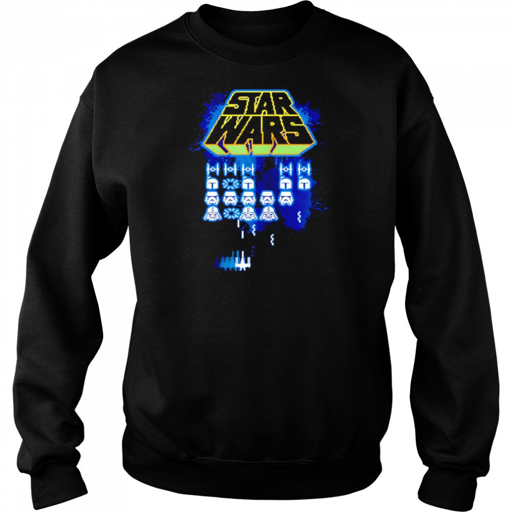 Star Wars X-Wing Space Invaders shirt Hoodie