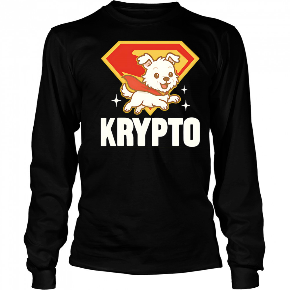 Superman Dog Krypto shirt Long Sleeved