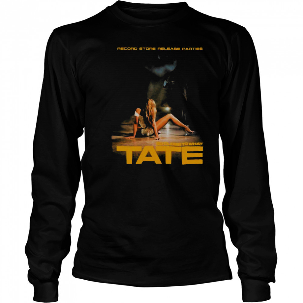 Tate McRae Graphic Miss Possessive Tour T Shirt Long Sleeved