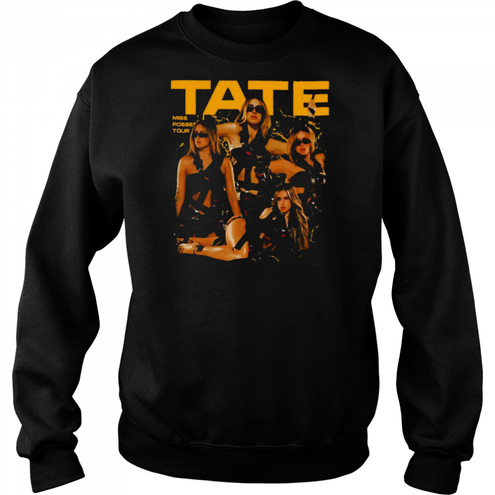 Tate McRae Miss Possessive Comfort Colors T Shirt Hoodie