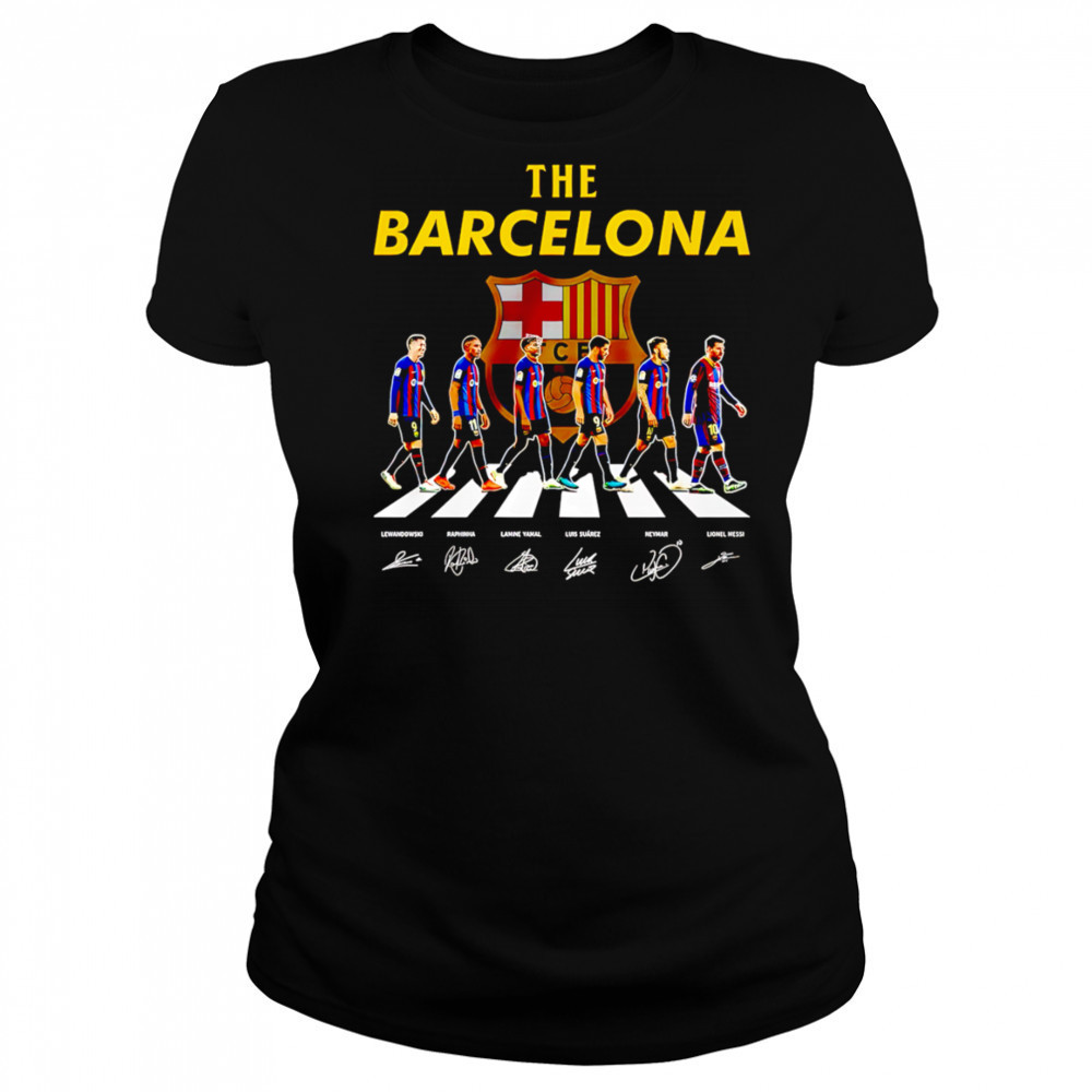 The Barcelona legendary signatures shirt Women's T-shirt