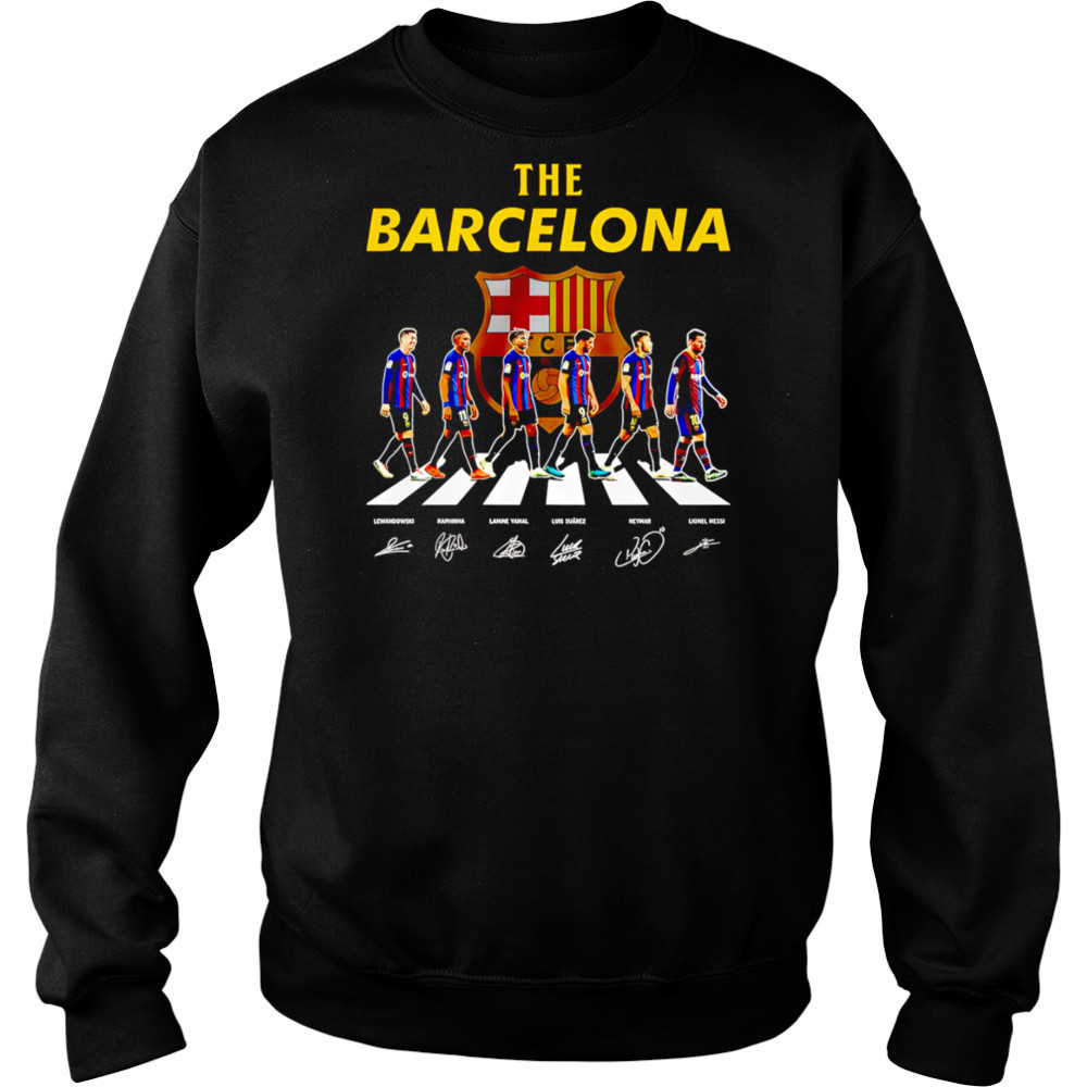 The Barcelona legendary signatures shirt Hoodie