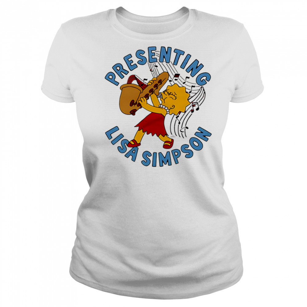 The Simpsons Presenting Lisa Simpson shirt Women's T-shirt