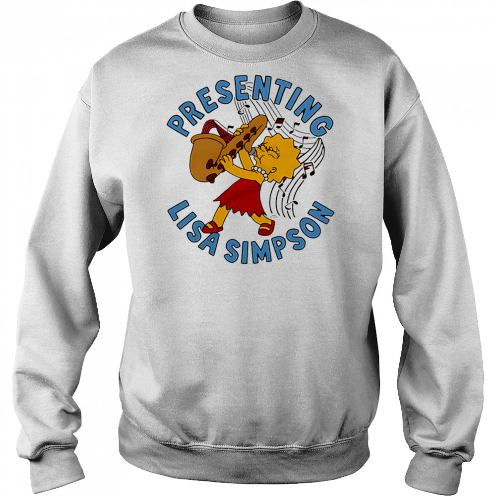 The Simpsons Presenting Lisa Simpson shirt Hoodie