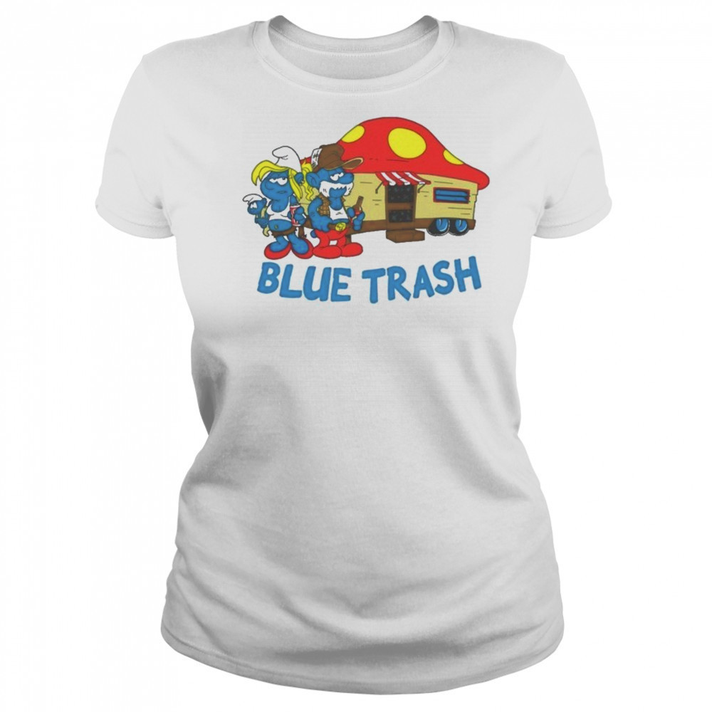 The Smurfs Blue Trash T-shirt Women's T-shirt