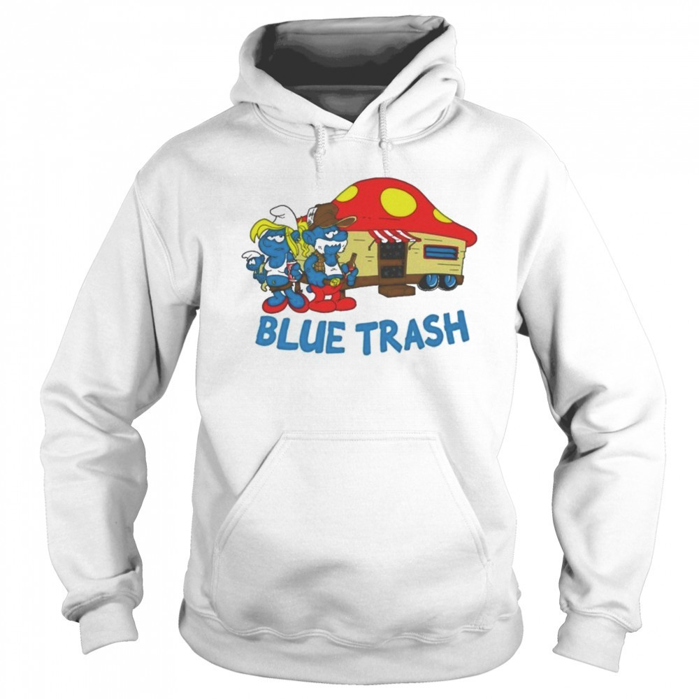 The Smurfs Blue Trash T-shirt Sweatshirt