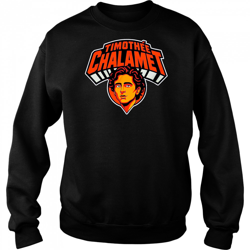 Timothee Chalamet New York Knicks shirt Hoodie
