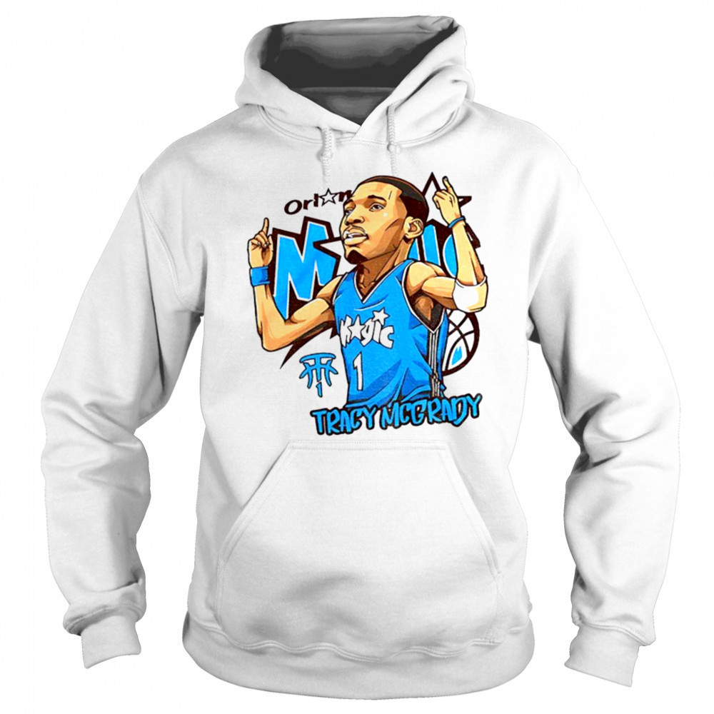 Tracy McGrady 1 Orlando Magic Basketball NBA cartoon shirt Sweatshirt