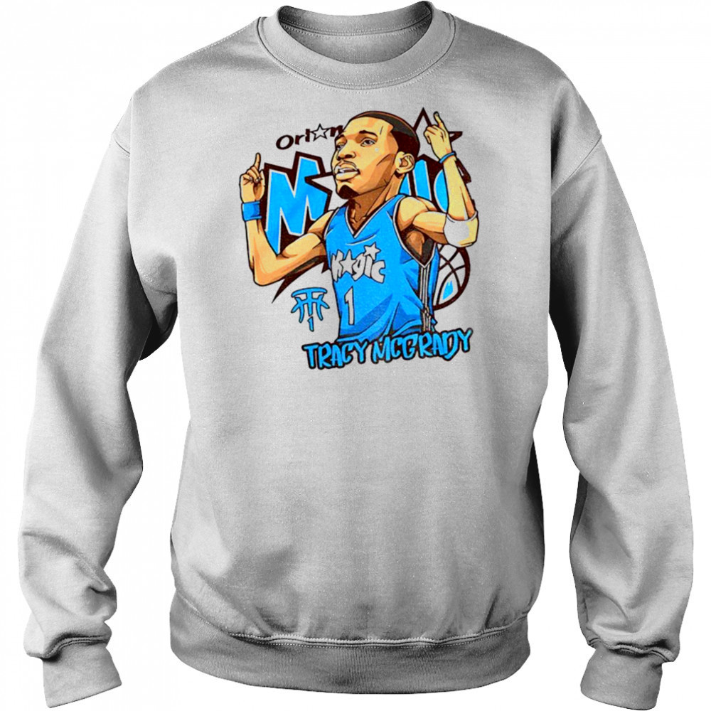 Tracy McGrady 1 Orlando Magic Basketball NBA cartoon shirt Hoodie