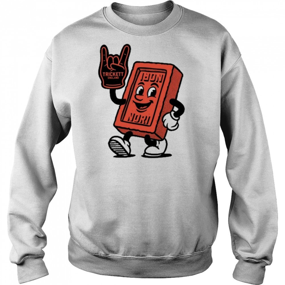 Trickett England Nori Brick T-shirt Hoodie