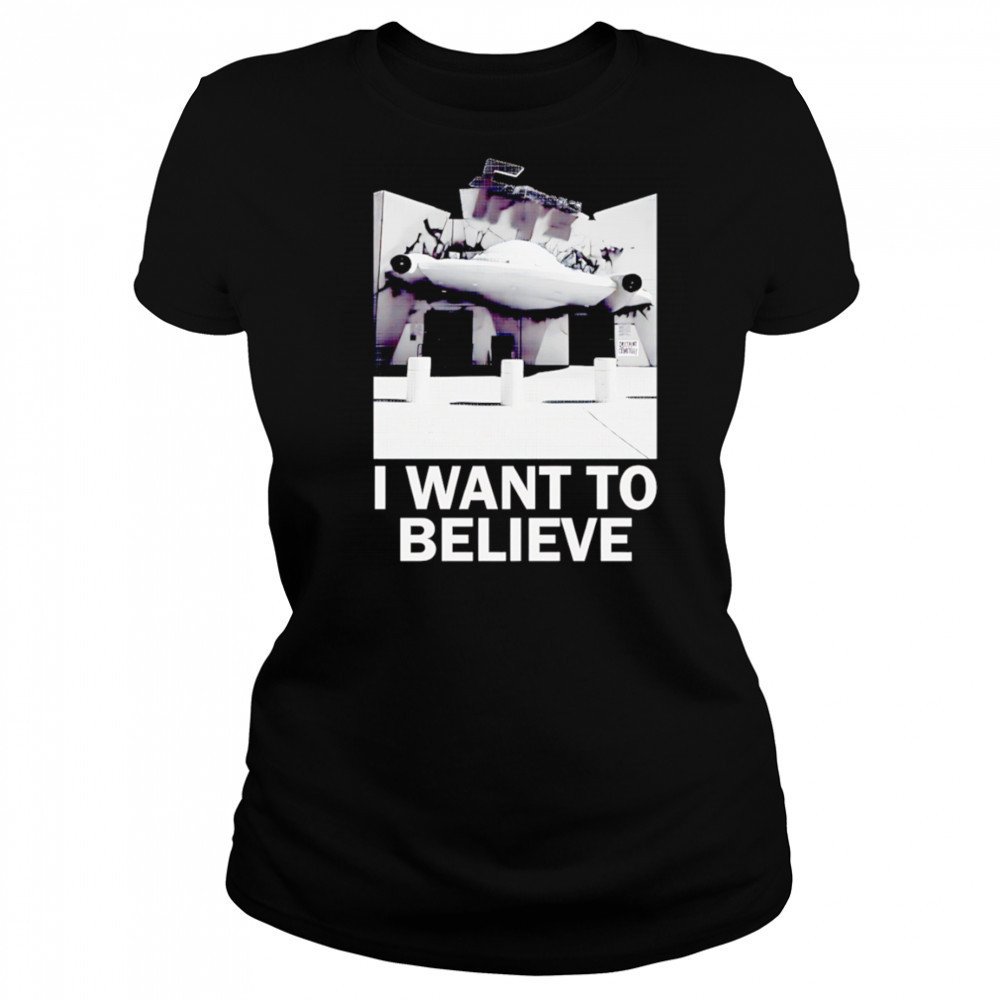 UFO i want to believe shirt Women's T-shirt