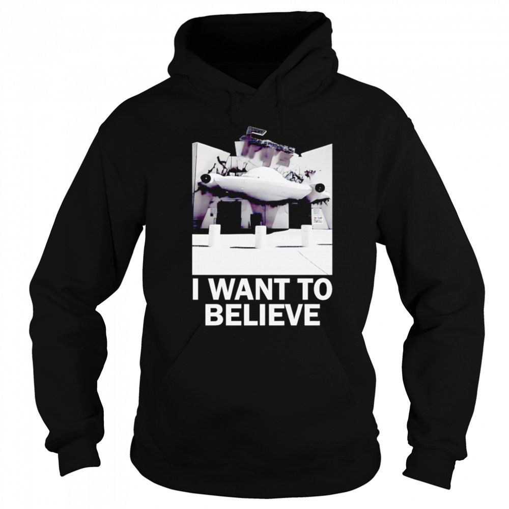 UFO i want to believe shirt Sweatshirt