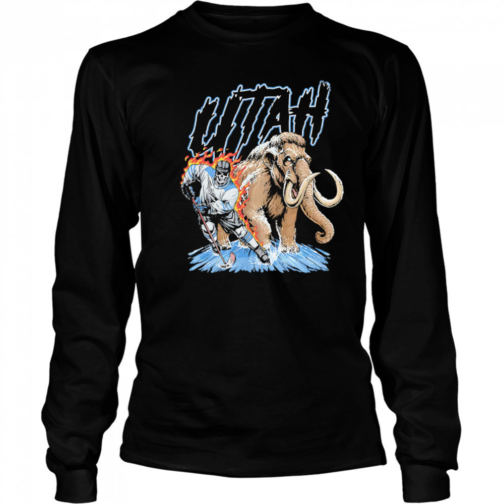 Utah Hockey Dt Essential Skeleton shirt Long Sleeved