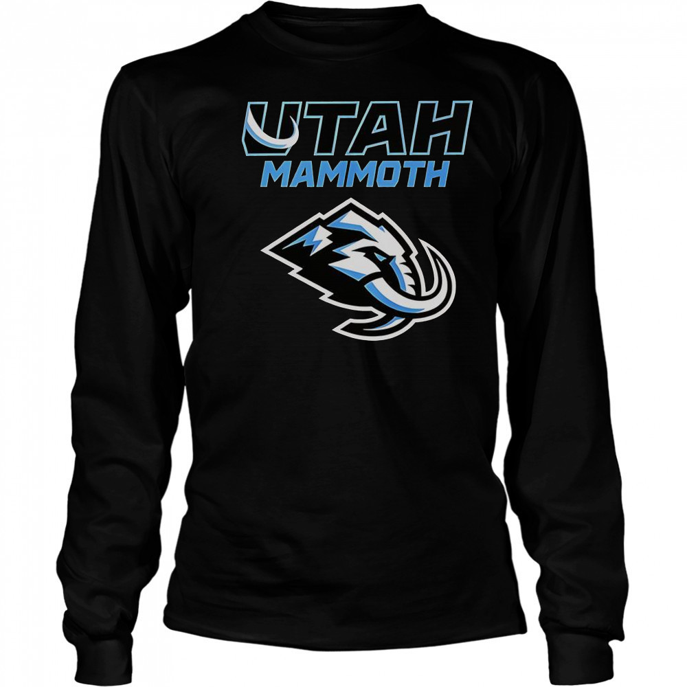 Utah Mammoth Logo 2025 T-Shirt Long Sleeved