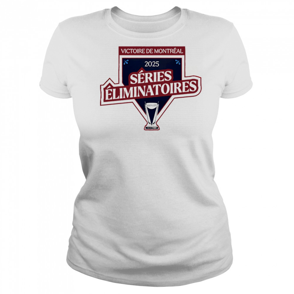 Victoire de Montreal 2025 Séries Eliminatoires Special shirt Women's T-shirt
