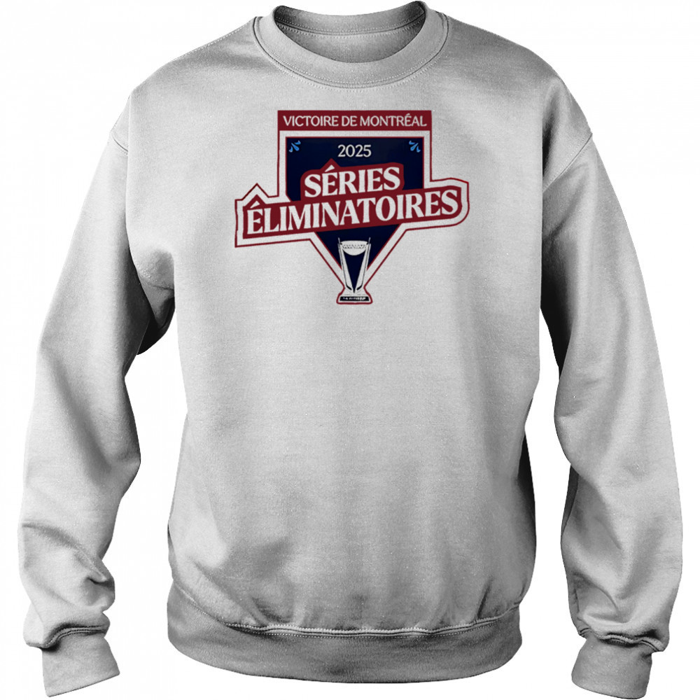 Victoire de Montreal 2025 Séries Eliminatoires Special shirt Hoodie