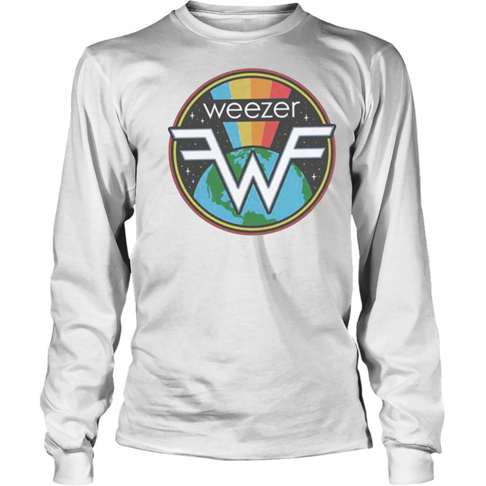 Weezer Symbol Logo T Shirt Long Sleeved