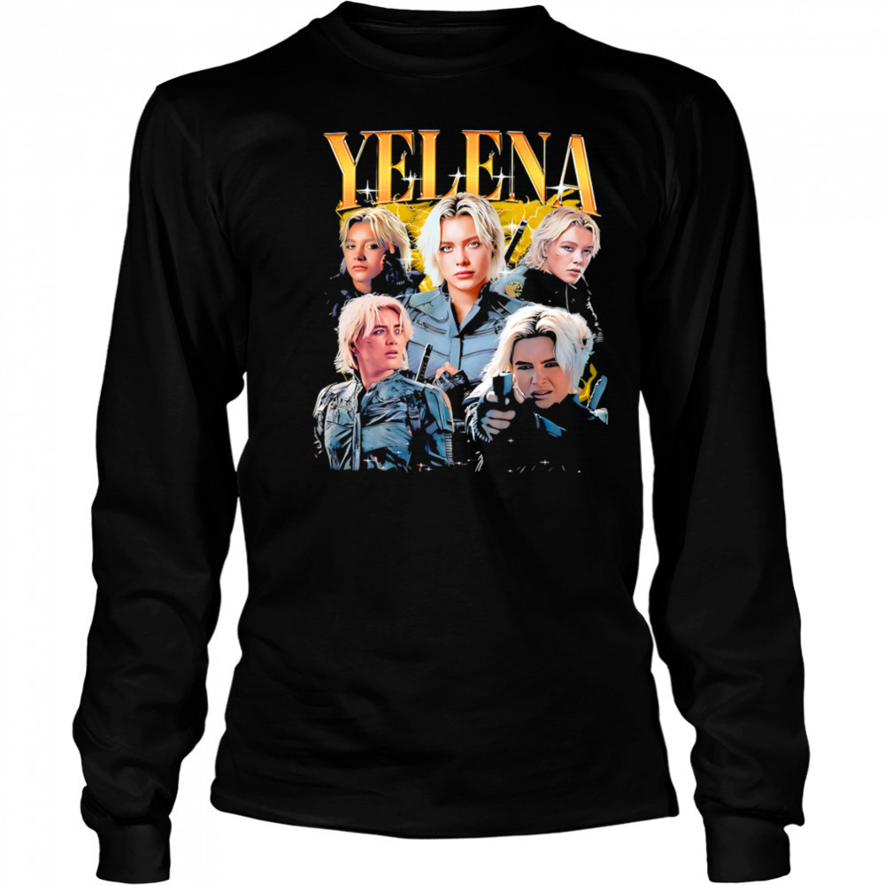 Yelena From Thunderbolts American Superhero shirt Long Sleeved