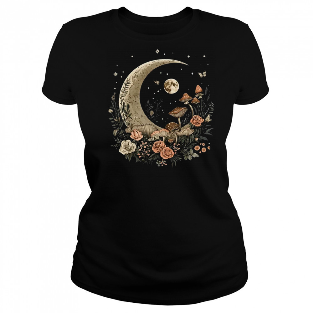 Aesthetic Goblincore And Dark Cottagecore Clothes Mushroom shirt Women's T-shirt