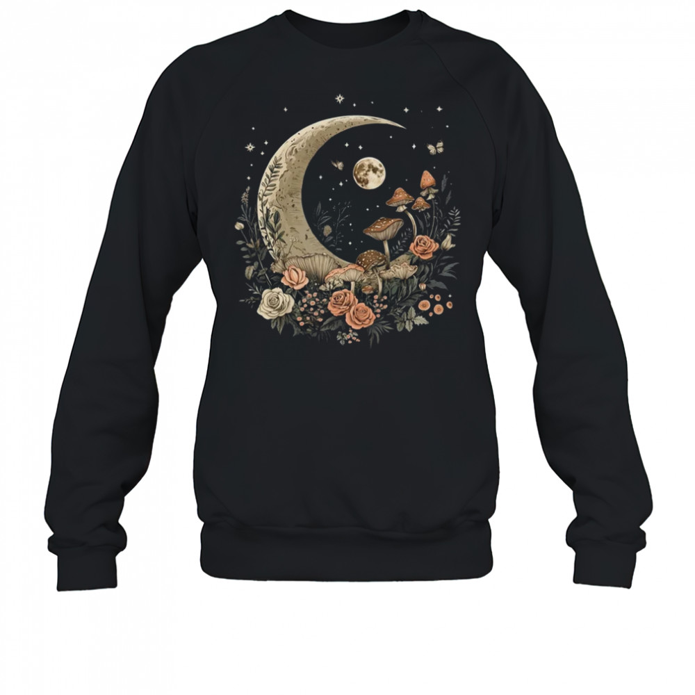 Aesthetic Goblincore And Dark Cottagecore Clothes Mushroom shirt Sweatshirt