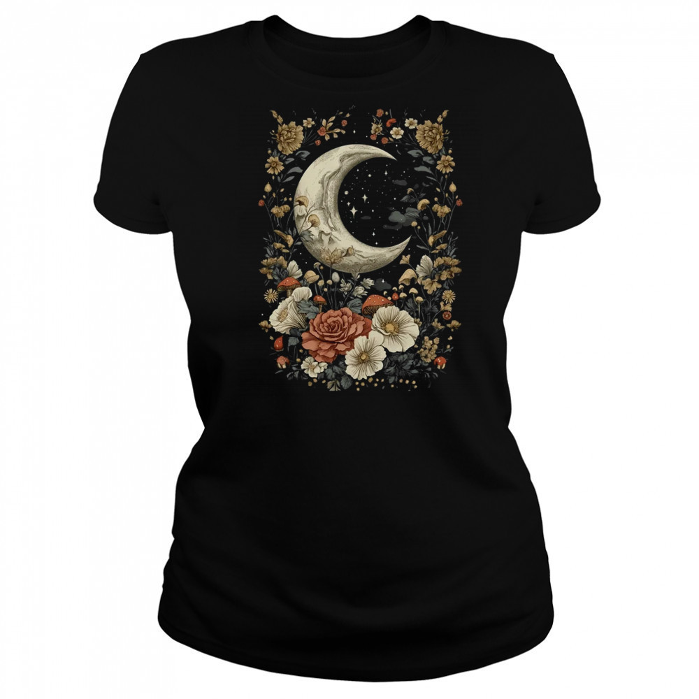 Aesthetic Goblincore And Dark Cottagecore Mushroom Graphic shirt Women's T-shirt