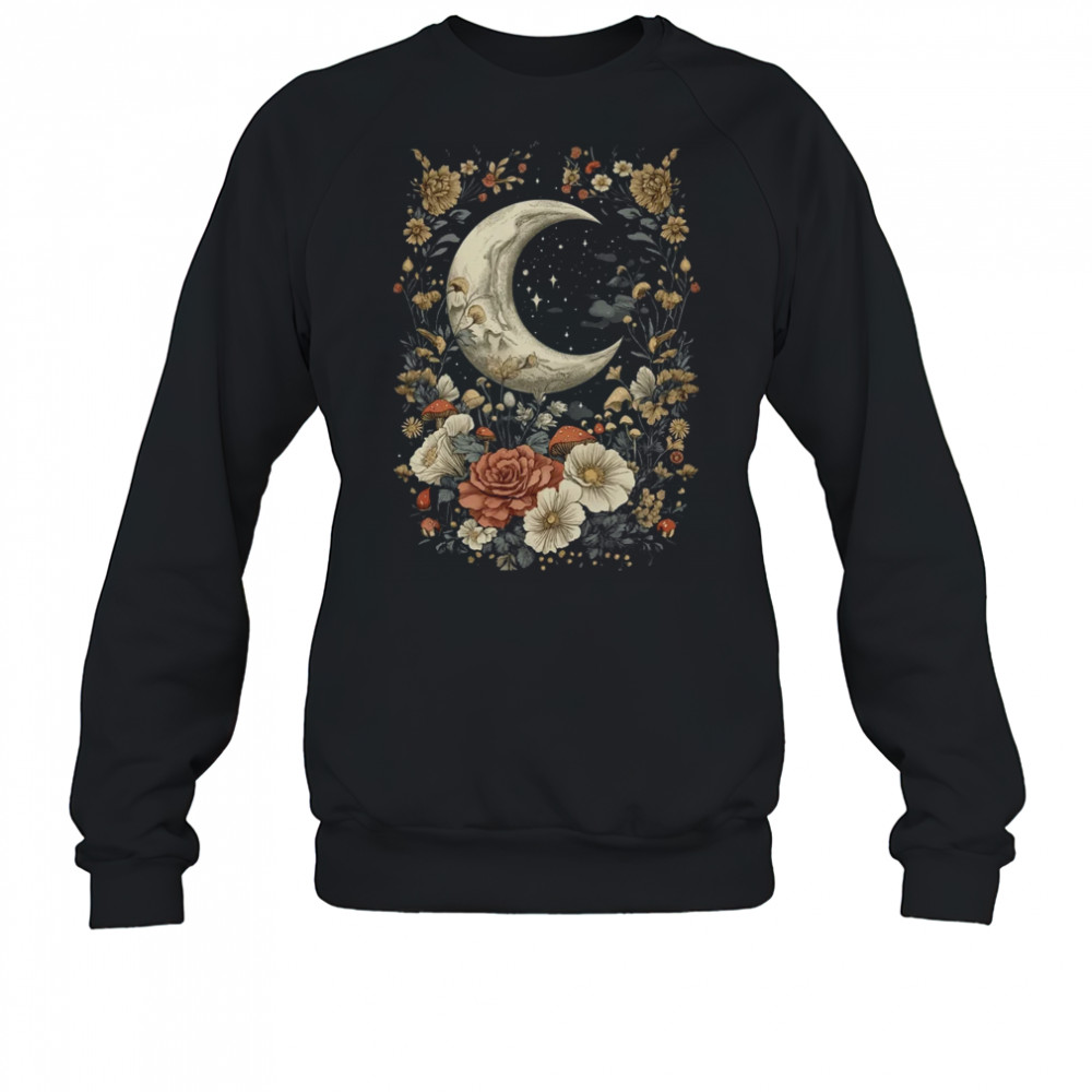 Aesthetic Goblincore And Dark Cottagecore Mushroom Graphic shirt Sweatshirt