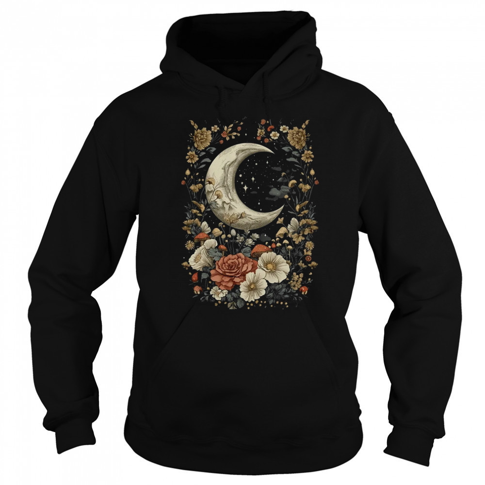 Aesthetic Goblincore And Dark Cottagecore Mushroom Graphic shirt Sweatshirt