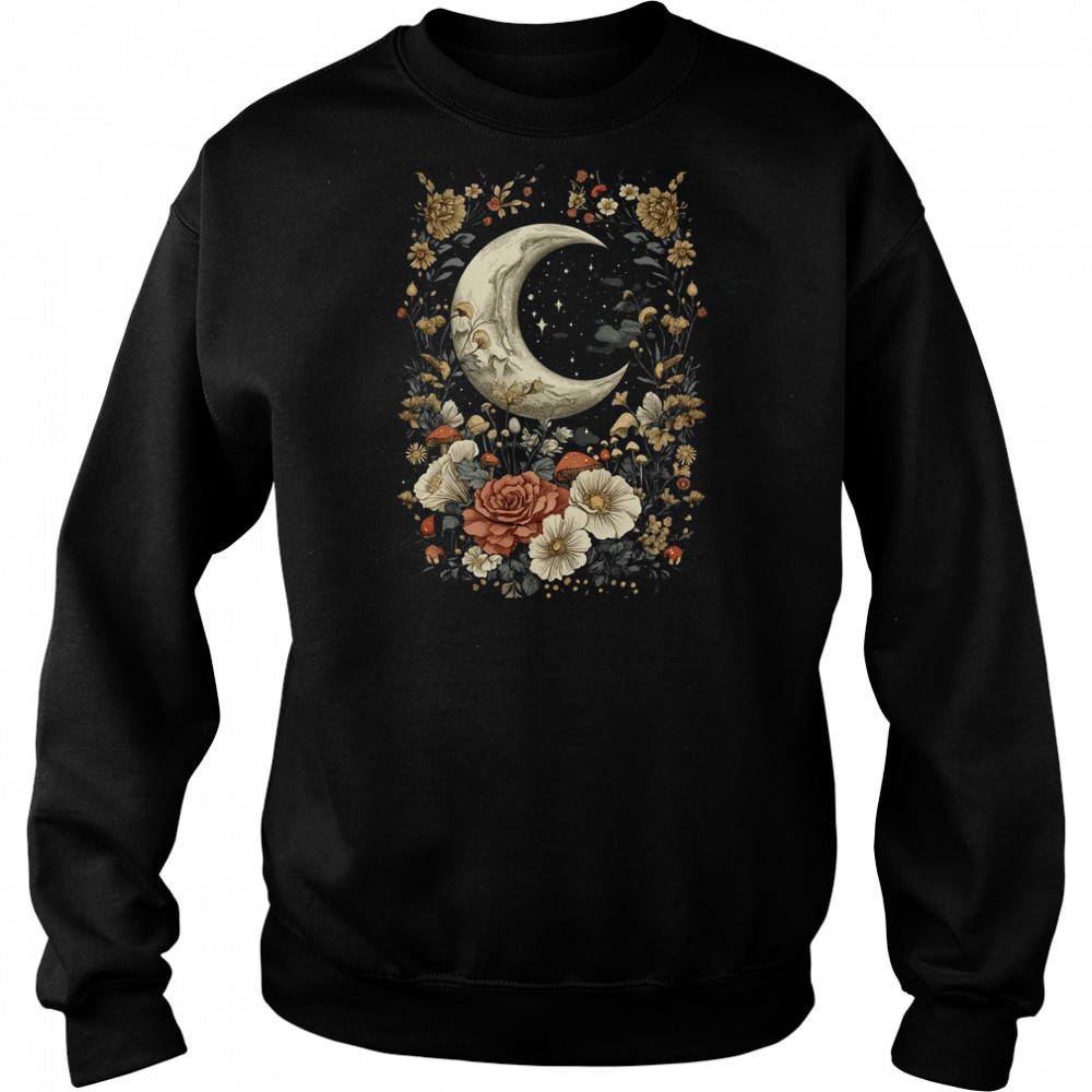 Aesthetic Goblincore And Dark Cottagecore Mushroom Graphic shirt Hoodie