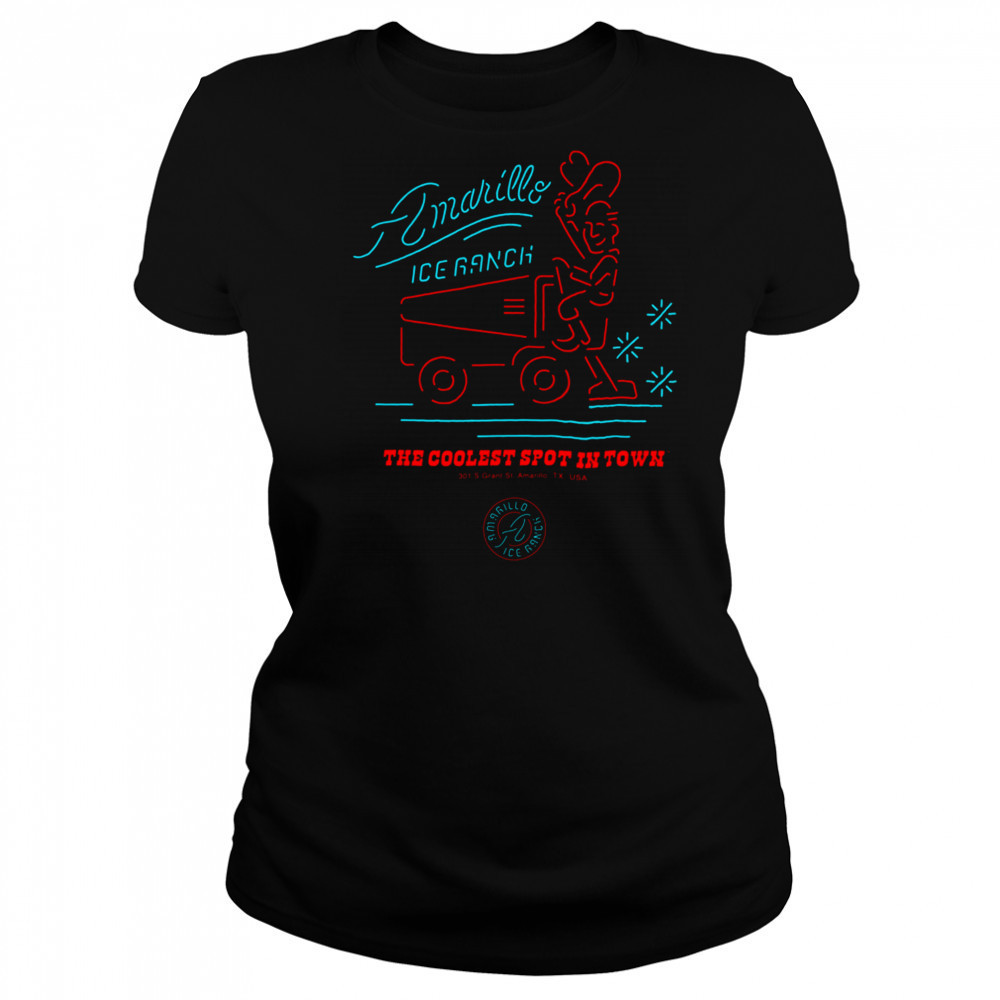 Amarillo Texas Tee Ice Ranch Vintage Style T Shirt Women's T-shirt