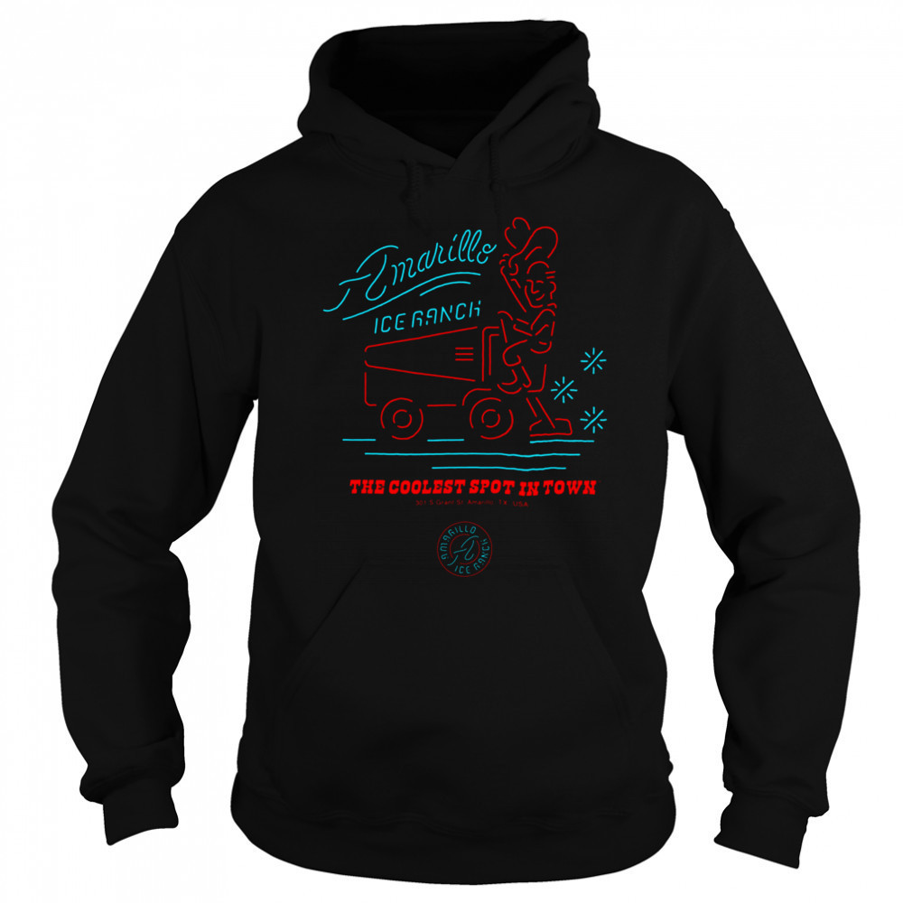 Amarillo Texas Tee Ice Ranch Vintage Style T Shirt Sweatshirt