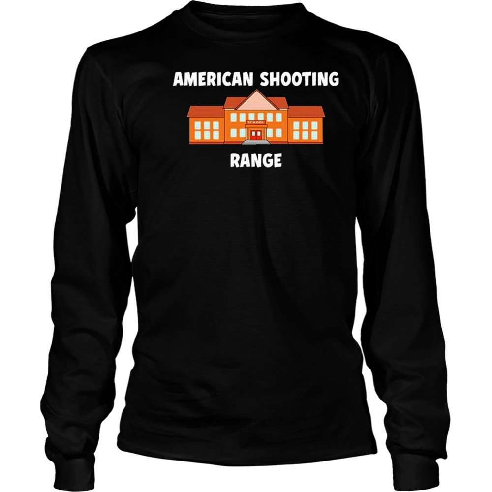 American Shooting Range T-Shirt Long Sleeved