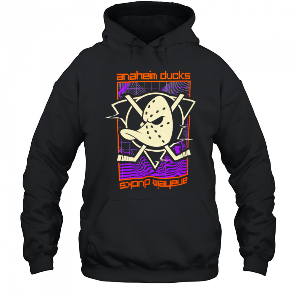 Anaheim Ducks reverse letters shirt Hoodie